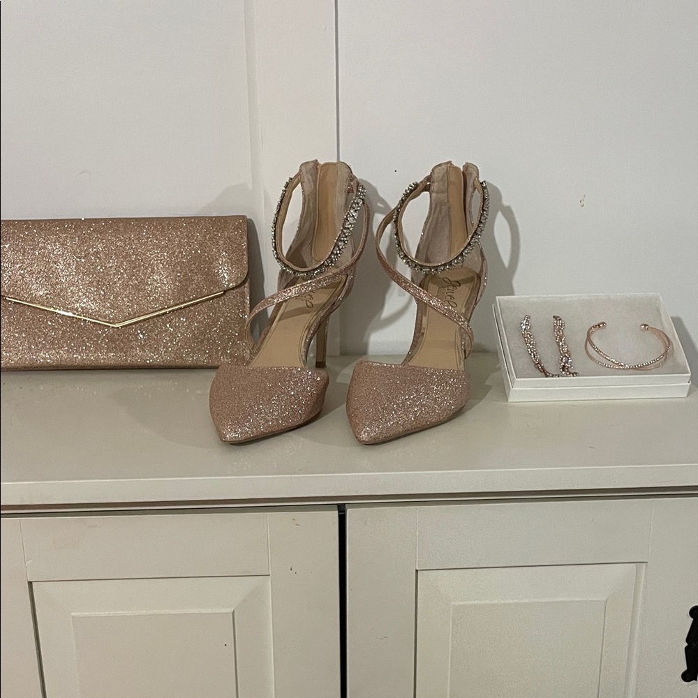 Elegant Glittery Women's Shoes